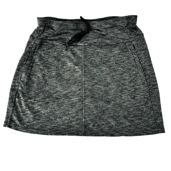 Kuhl Harmony sz M Dark Heather Gray Hiking  Outdoor Fitness Active Skort Stretch - Picture 1 of 12